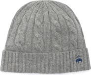 Brooks Brothers Cable Knit Beanie