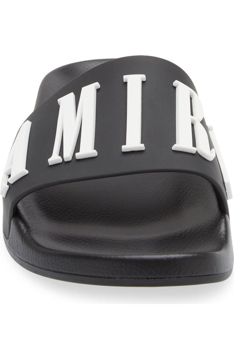 AMIRI Logo Pool Slide Sandal, Alternate, color,