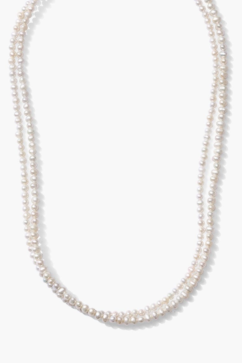 Freshwater Pearl Layered Statement Necklace, Alternate, color, Metallic Gold