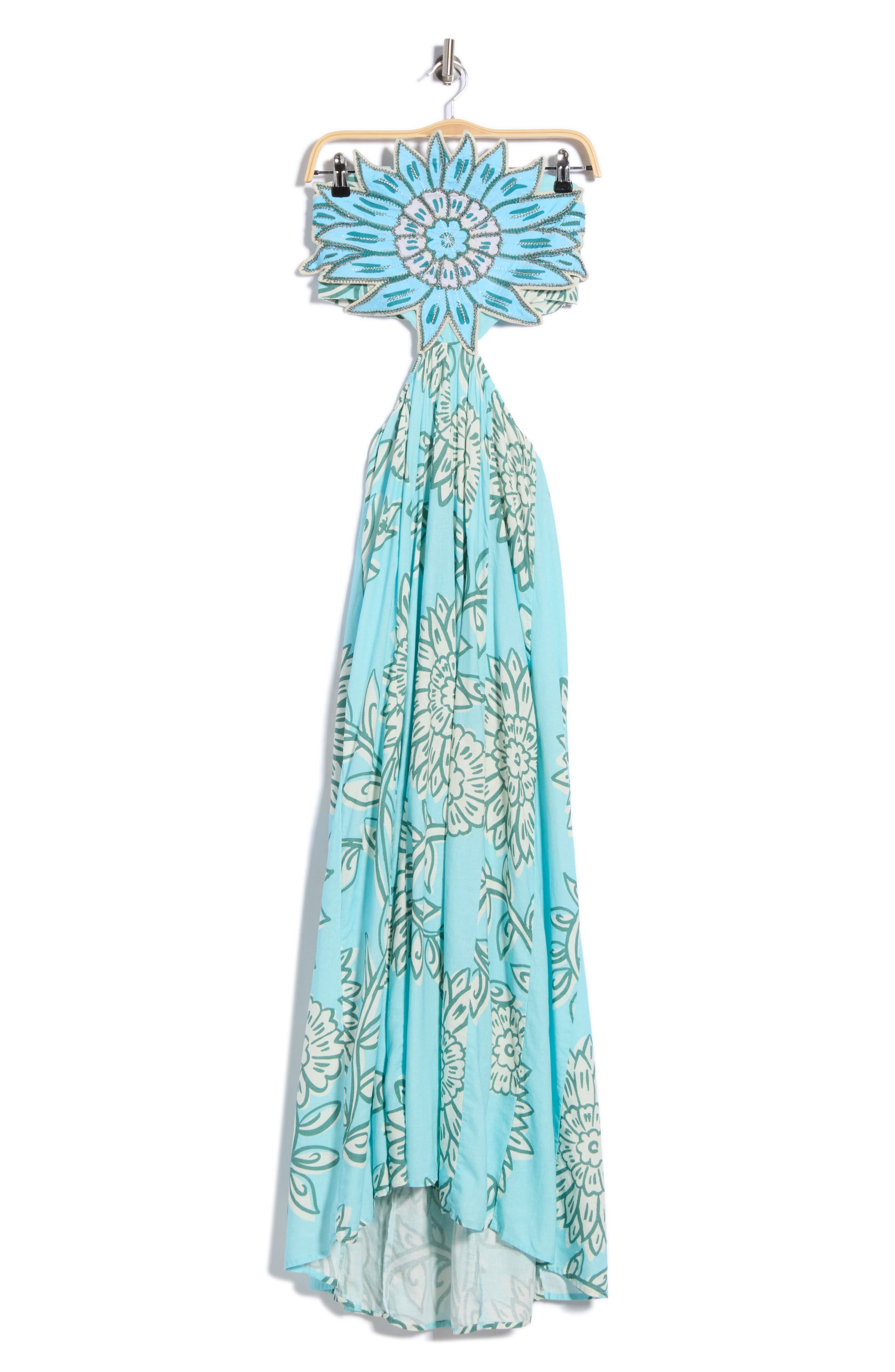 Owen Strapless Maxi Cover-Up Dress