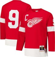 Mitchell & Ness Men's Gordie Howe Red Detroit Red Wings 1960-61 Power Play Jersey