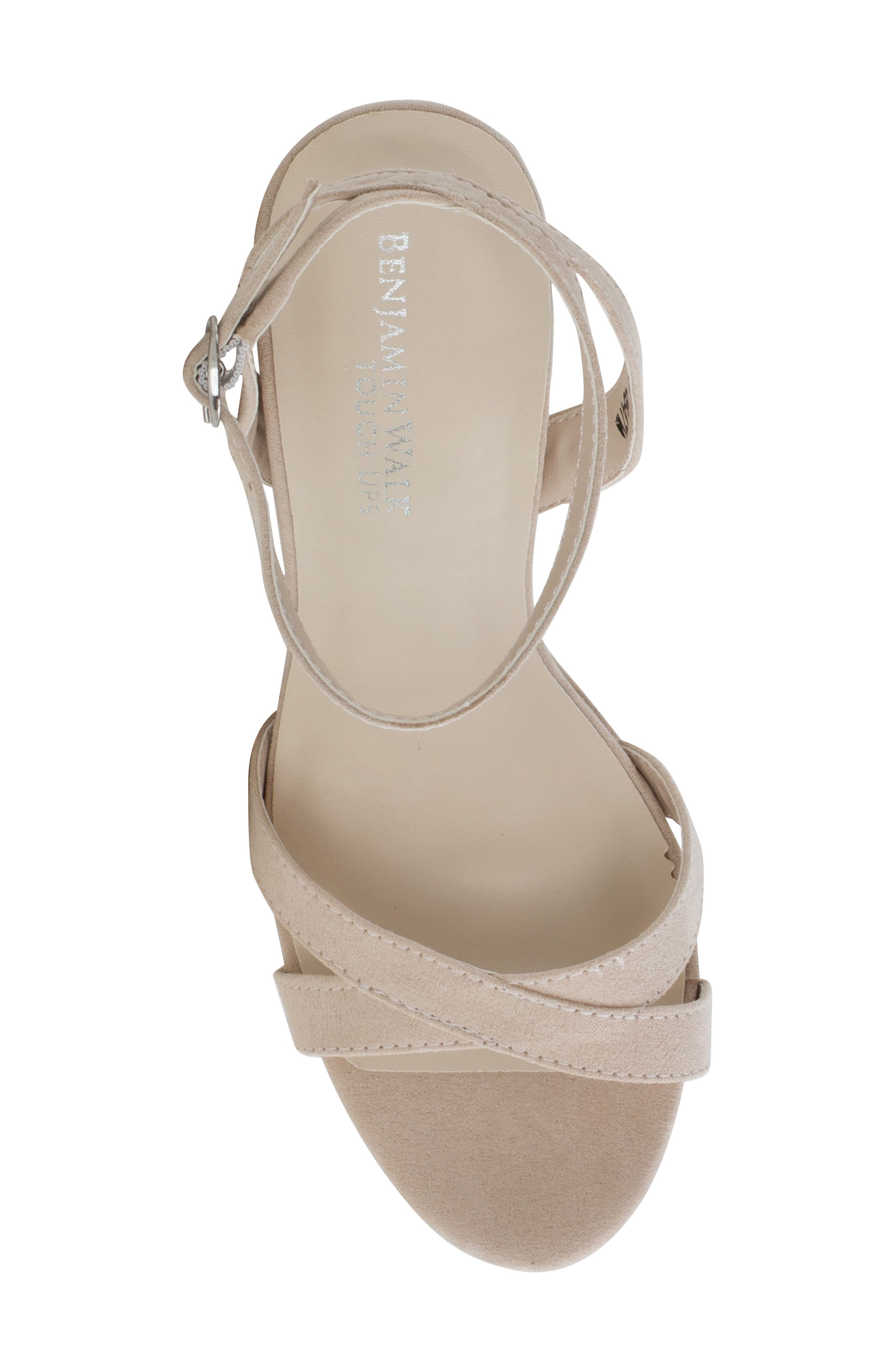 Elena Platform Sandal, Alternate, color, BEIGE