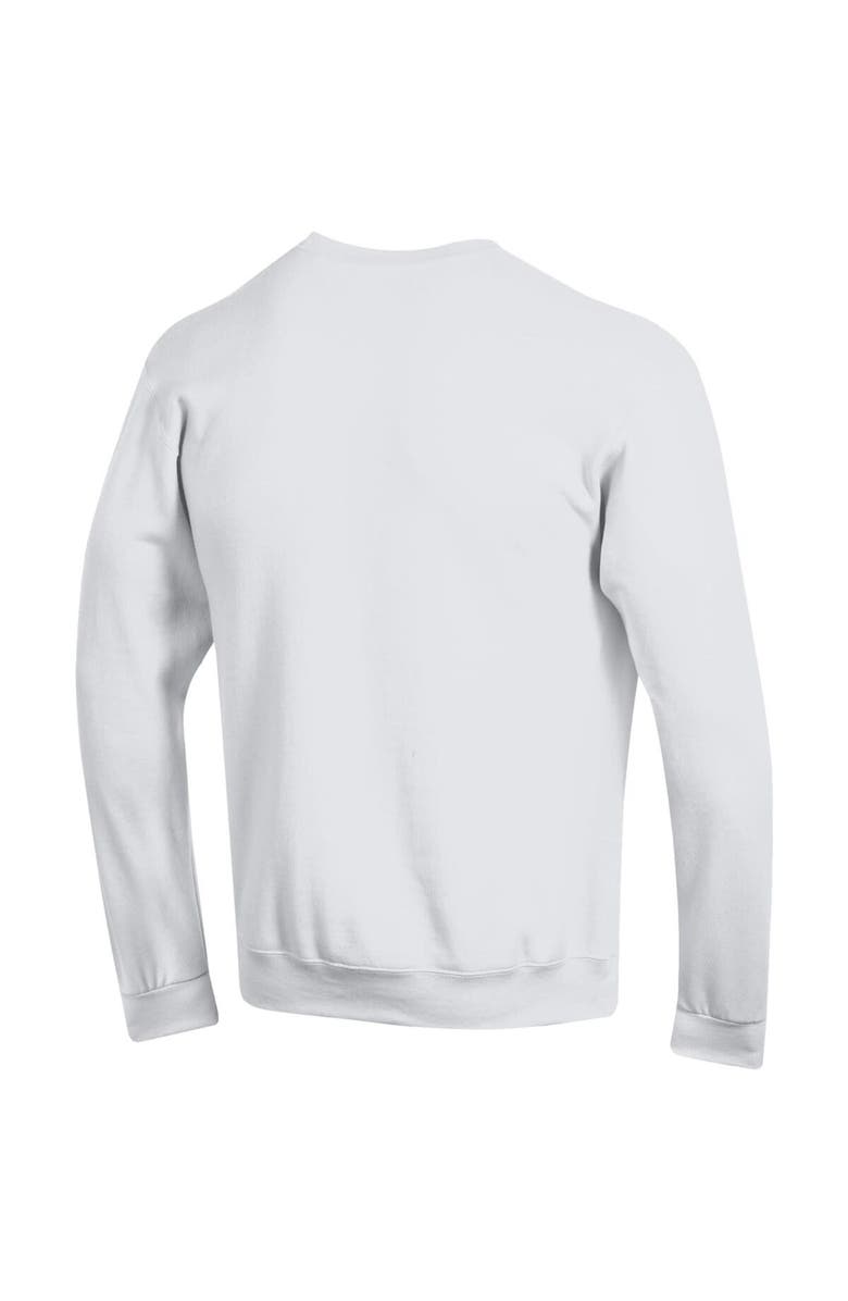 Champion Men's Champion White Arkansas Razorbacks 150th Anniversary Pullover Sweatshirt, Alternate, color, 