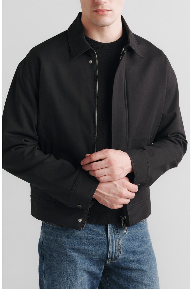 Robb Bomber Jacket, Alternate, color, BLACK ONYX