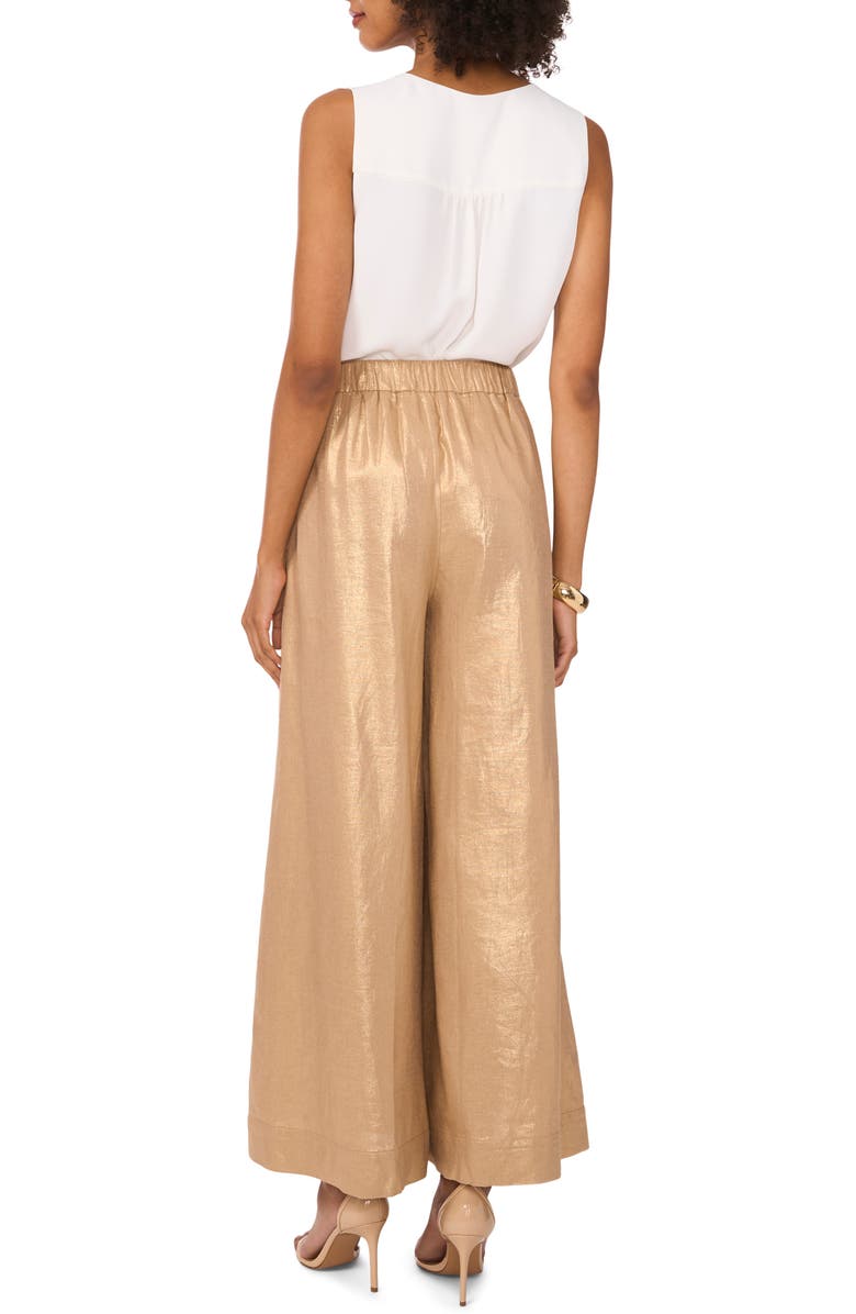 Vince Camuto Wide Leg Pull-On Pants, Alternate, color,