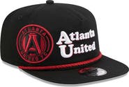 New Era Men's New Era  Black Atlanta United FC Heritage The Golfer Snapback Hat