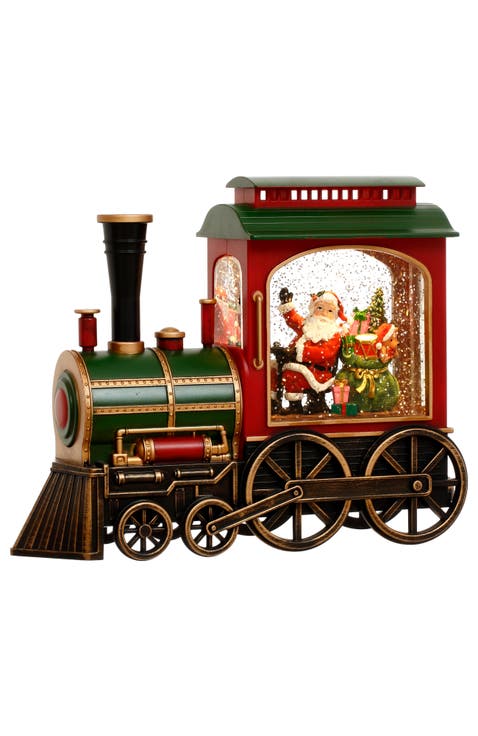 Santa Train Scene with LED