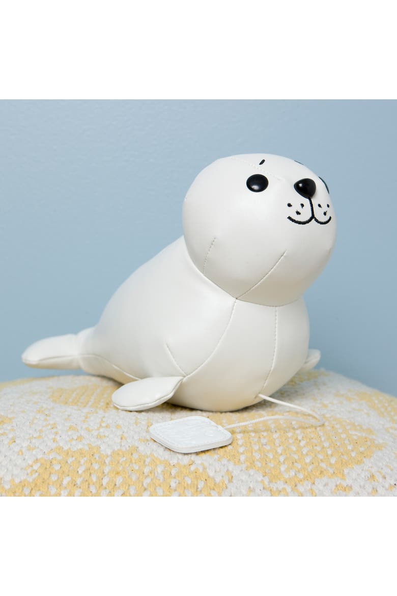 Musicals Animals - Seal, Plush Baby Music Box, Nursery Toy & Décor, Alternate, color, White