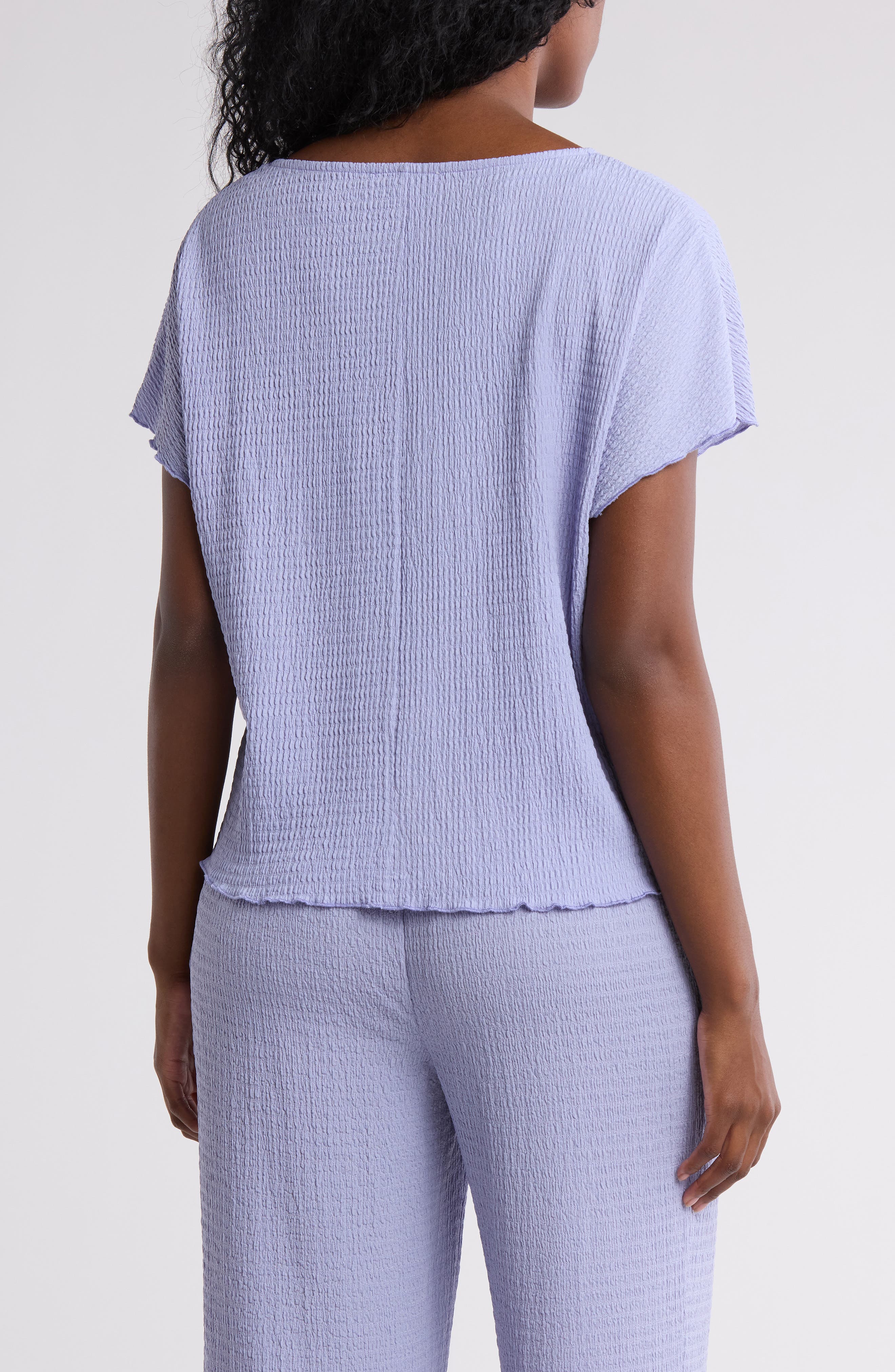 Dolman Sleeve Jacquard Top - image 4