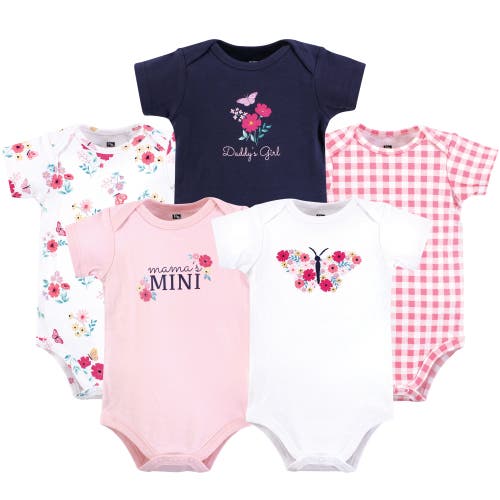 Hudson Baby Cotton Bodysuits 5-pack