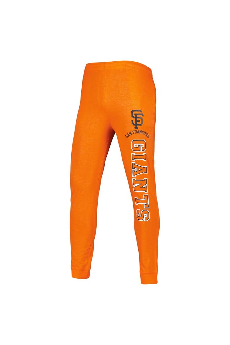 Men's Concepts Sport Heather Orange/Heather Charcoal San Francisco Giants Meter Hoodie & Joggers Set, Alternate, color, Orange