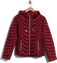 Michael Kors Packable Hooded Puffer Jacket