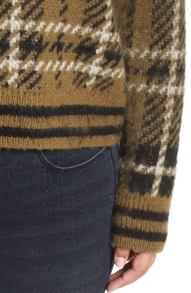 BP. Plaid Sweater, Alternate, color, 