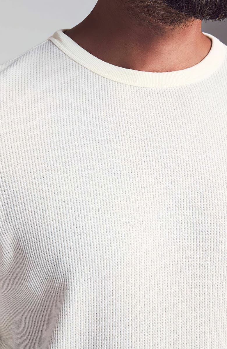 Faherty Essential Waffle Crew Neck T-Shirt, Alternate, color, 