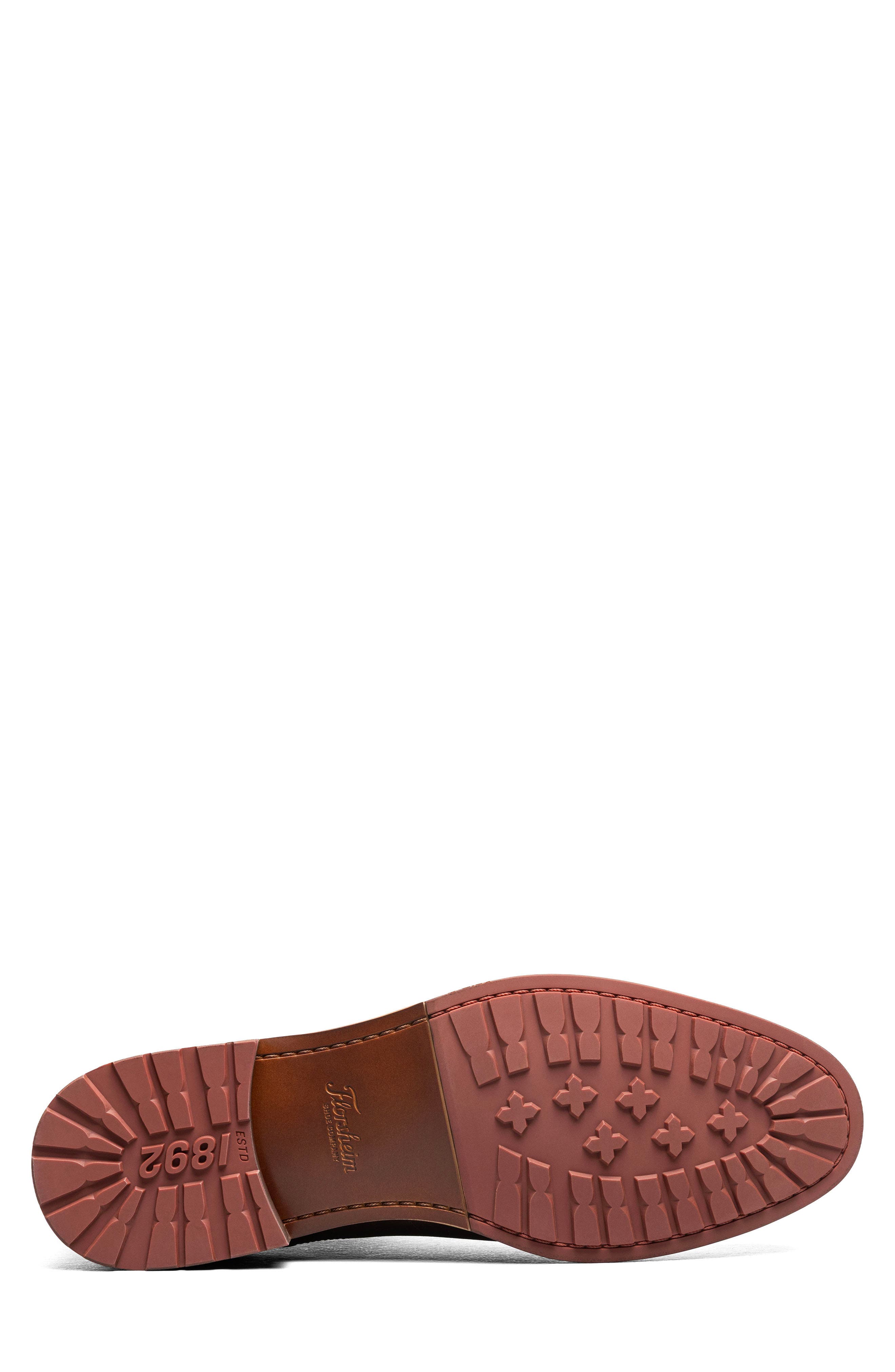 Rucci Leather Plain Toe Chukka Boot, Alternate, color, BRN SUEDE