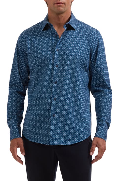 James OoohCotton Print Long Sleeve Shirt