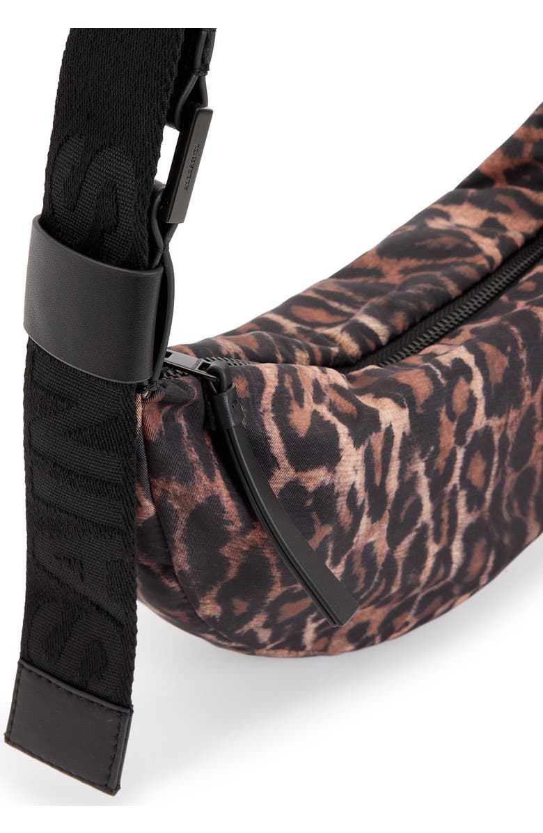 AllSaints Half Moon Crossbody Bag, Alternate, color,