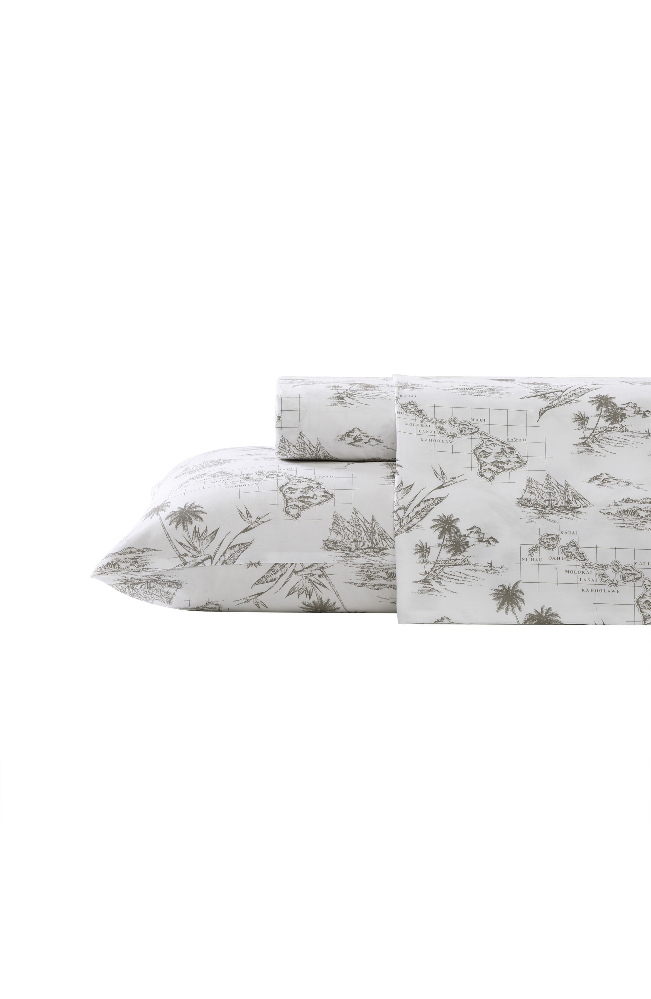 Tommy Bahama Vintage Map Sheet Set - Queen