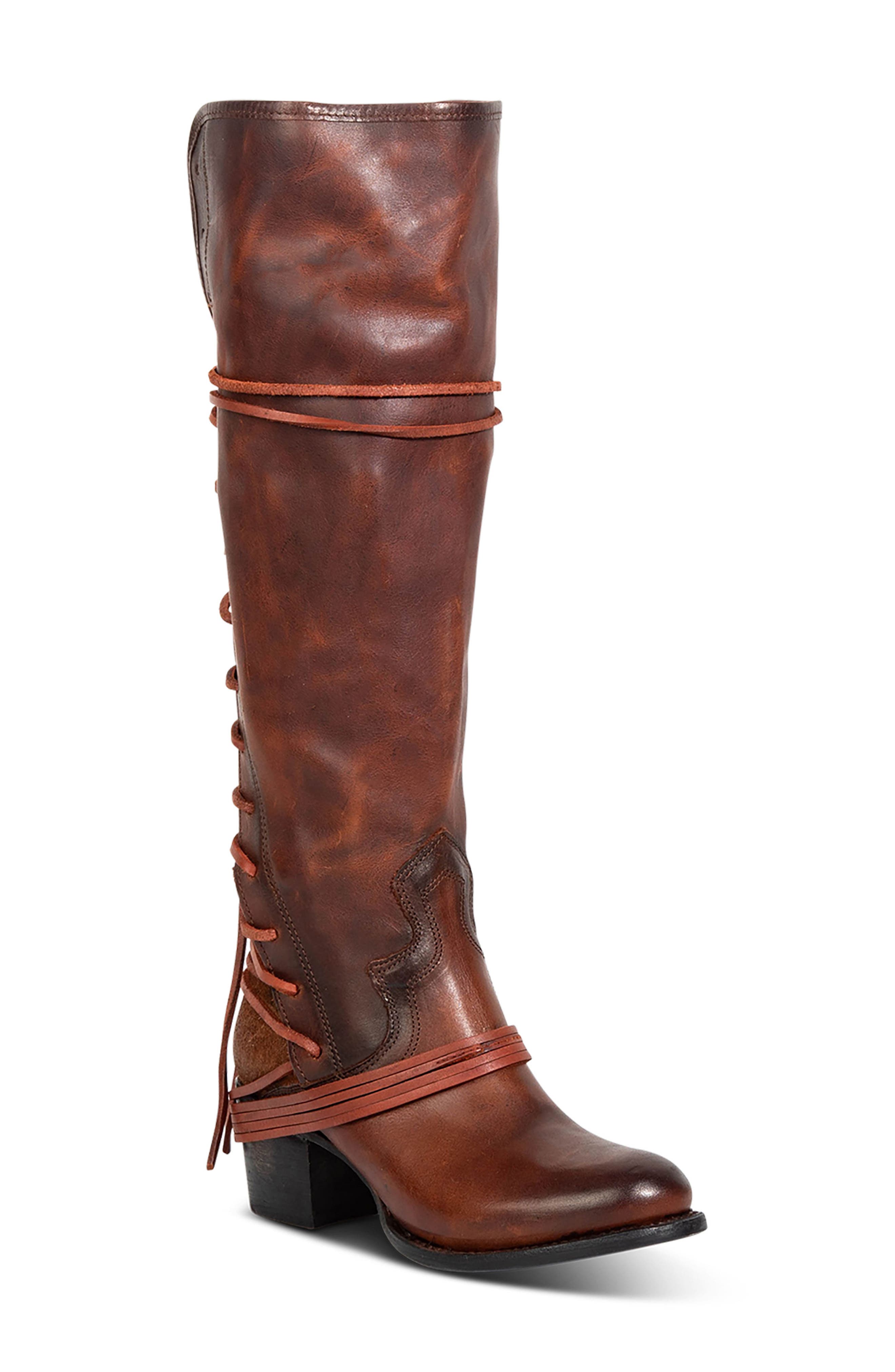 Coal Tall Boot, Main, color, COGNAC