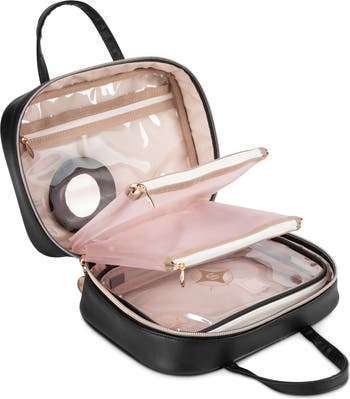 Belize Raven Martha Large Briefcase Cosmetics Case