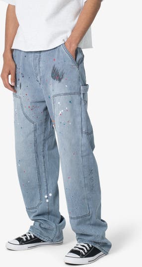 Ultrabaggy Stripe Denim Carpenter Pants