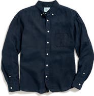 Billy Reid Tuscumbia Standard Fit Linen Button-Down Shirt