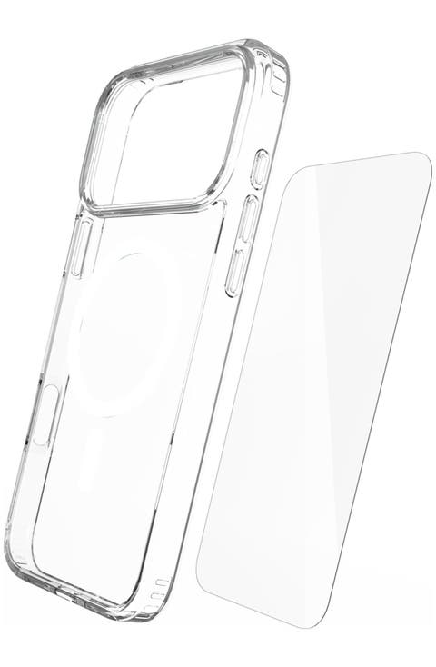 2-in-1 Bundle Of Clear Case And Glass Screen Protector For Apple Iphone 18 Pro Max / 17 Pro Max