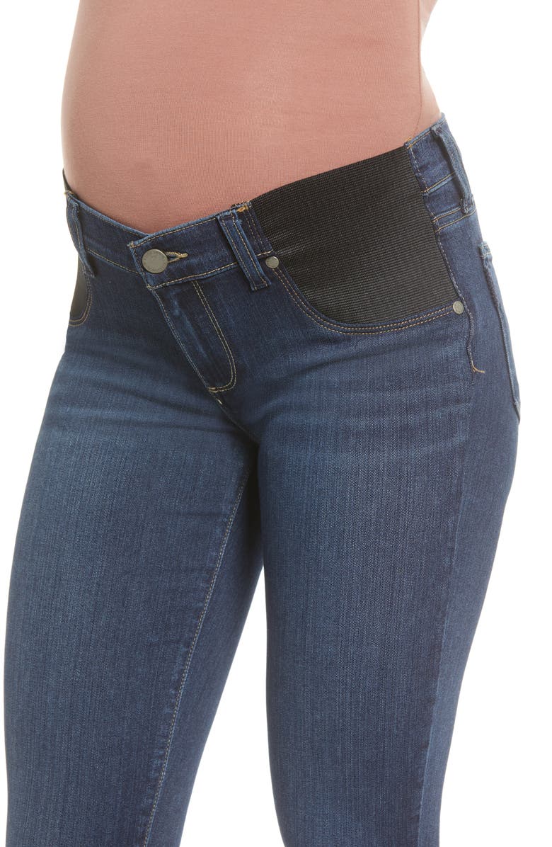 PAIGE Transcend Verdugo Skinny Maternity Jeans, Alternate, color,