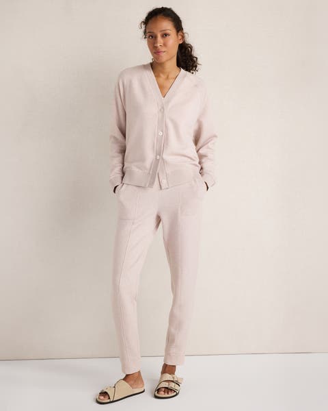 Fleece Pintuck Joggers