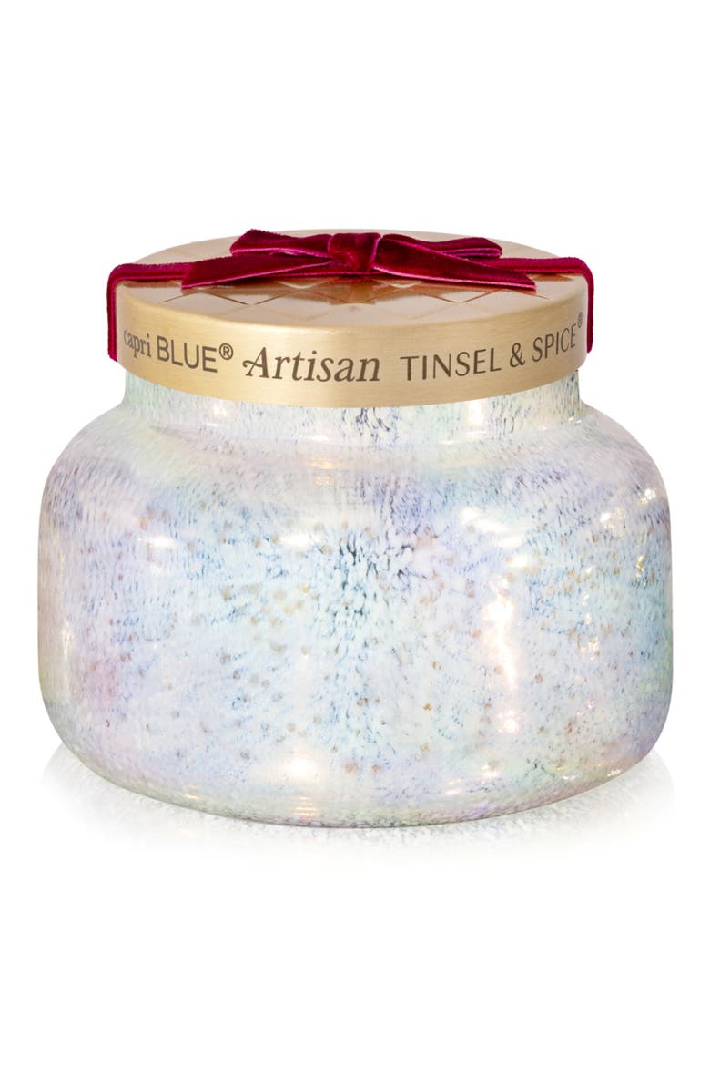 Winter Bazaar Tinsel & Spice Signature Candle, Alternate, color, TINSEL AND SPICE