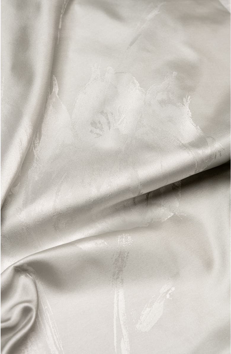 Elizabetta Fortuna - Silk Scarf/Shawl for Women, Alternate, color, Silver Pearl