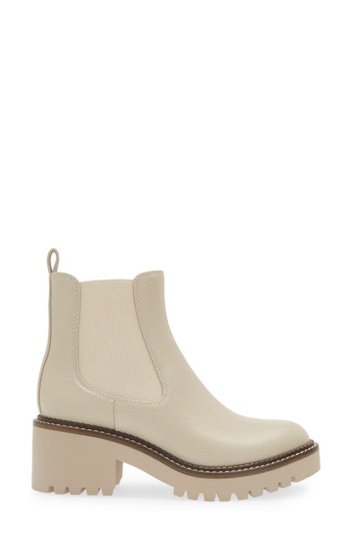 Nordstrom Mia Chelsea Lug Boot In Ivory Birch