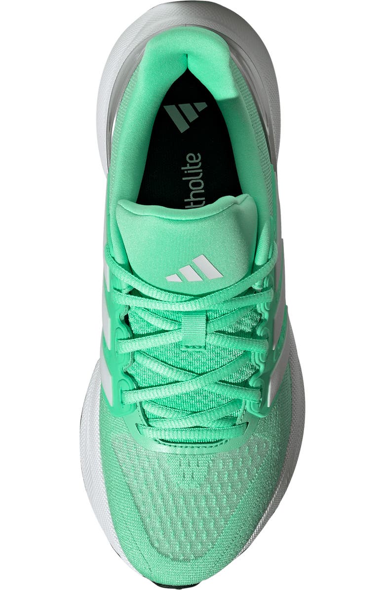 adidas Ultrarun 5 Running Shoe, Alternate, color, Green Glow/ Dash Grey/ Black