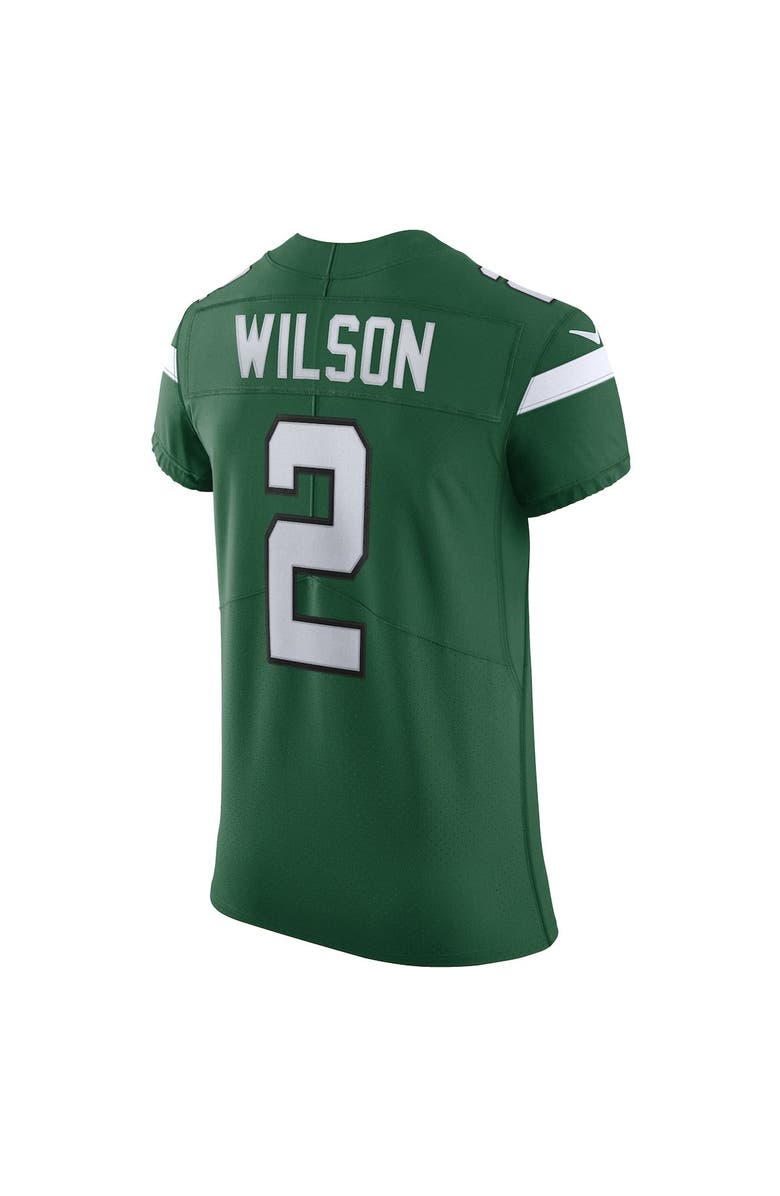 Nike Men's Nike Zach Wilson Gotham Green New York Jets Vapor Elite Jersey, Alternate, color, 