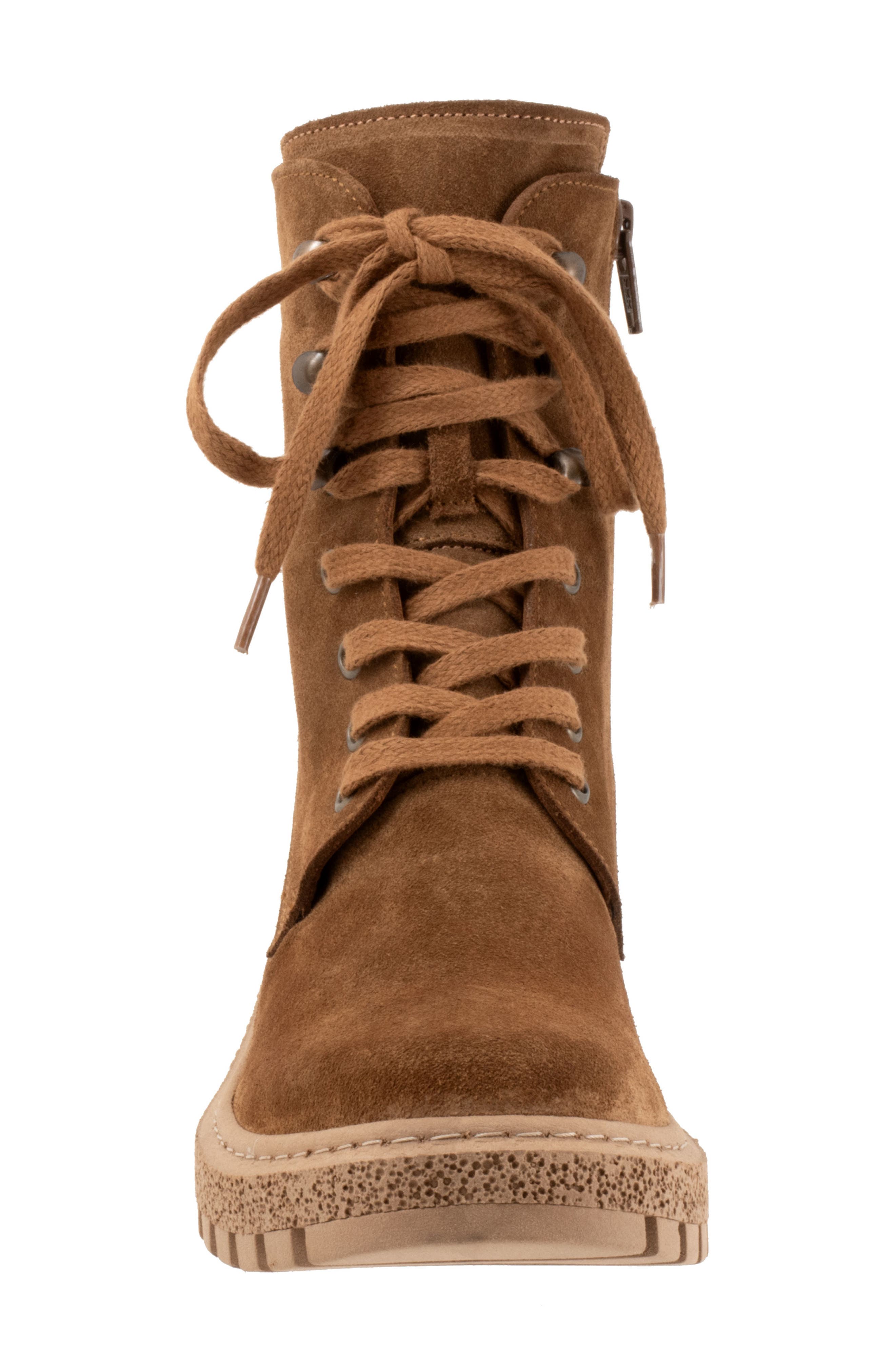 Bueno Scarlett Sneaker Boot, Alternate, color, Tobacco Suede