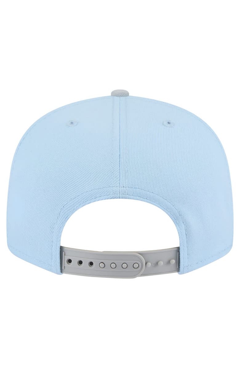 New Era Man's New Era Light Blue/Gray New York Mets 2-Tone Color Pack 9FIFTY Snapback Hat, Alternate, color, 