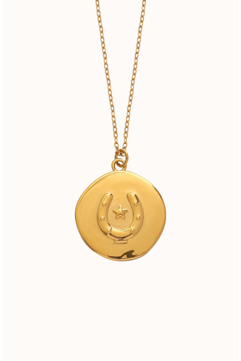Lucky Necklace, Main, color, Gold