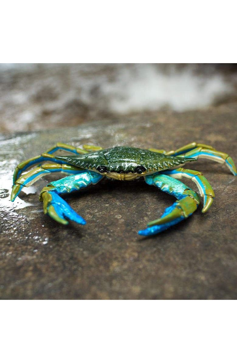 Safari Ltd. Blue Crab Toy, Alternate, color, NO COLOR