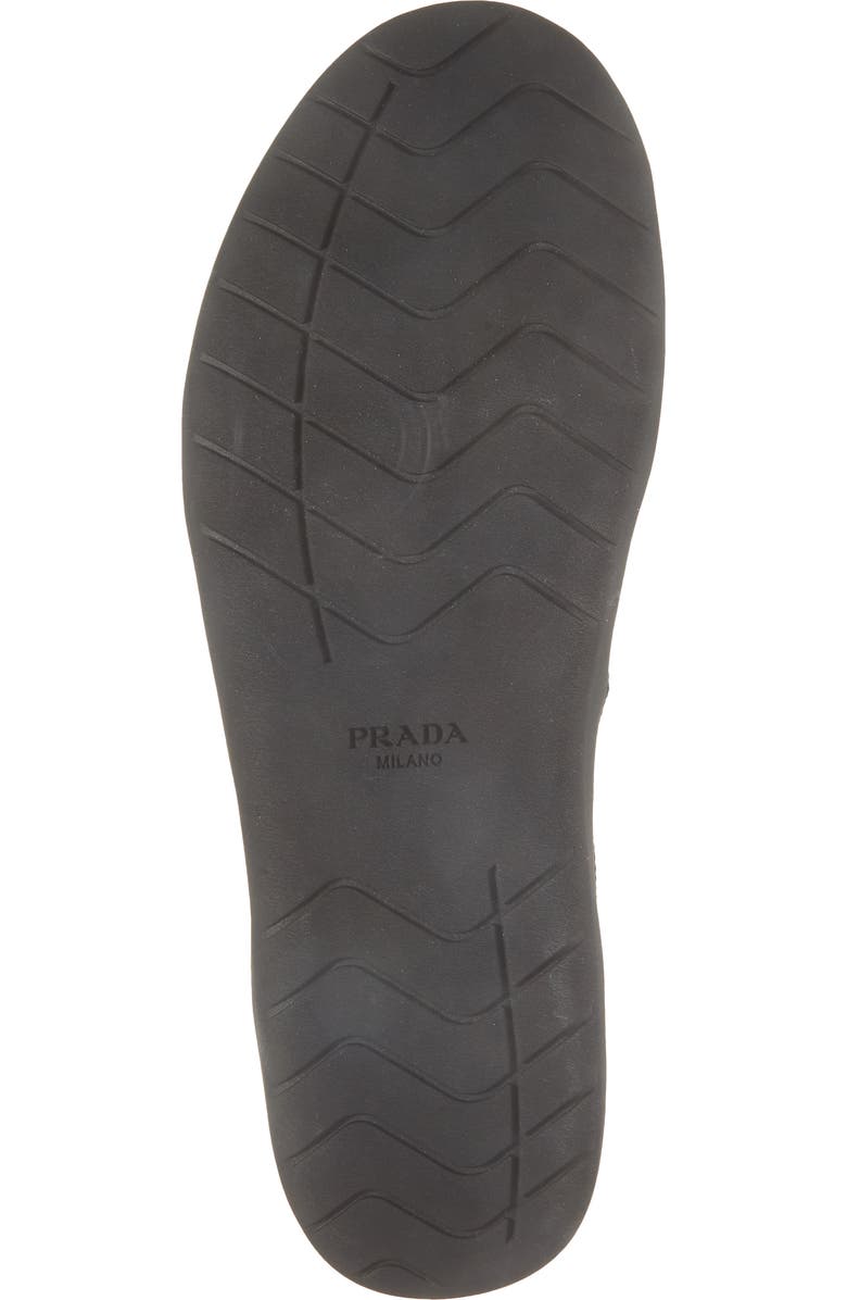 Prada Speedrock Mixed Media Sneaker, Alternate, color, Nero