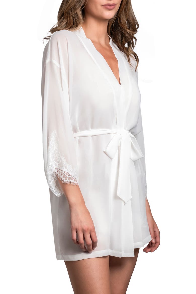 Britney Chiffon Wrap Robe, Alternate, color, IVORY