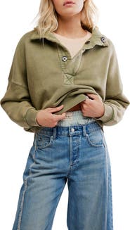 Free People Timeless Cotton Blend Pullover