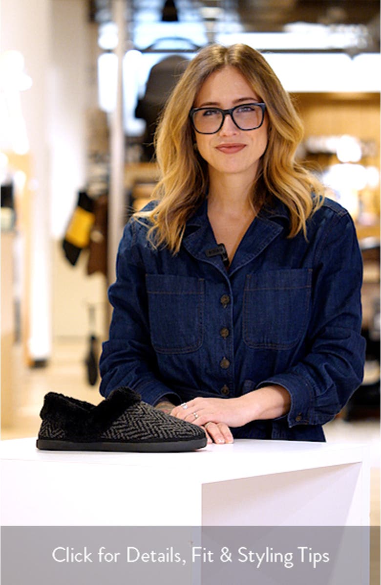 Oslo Faux-Fur Lined Convertible Slipper, sales video thumbnail