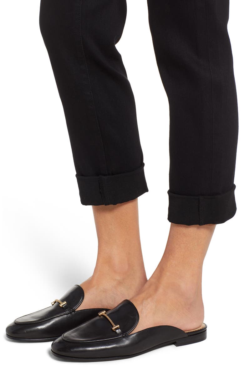 Jeans Carter Girlfriend Jeans, Alternate, color, BLACK
