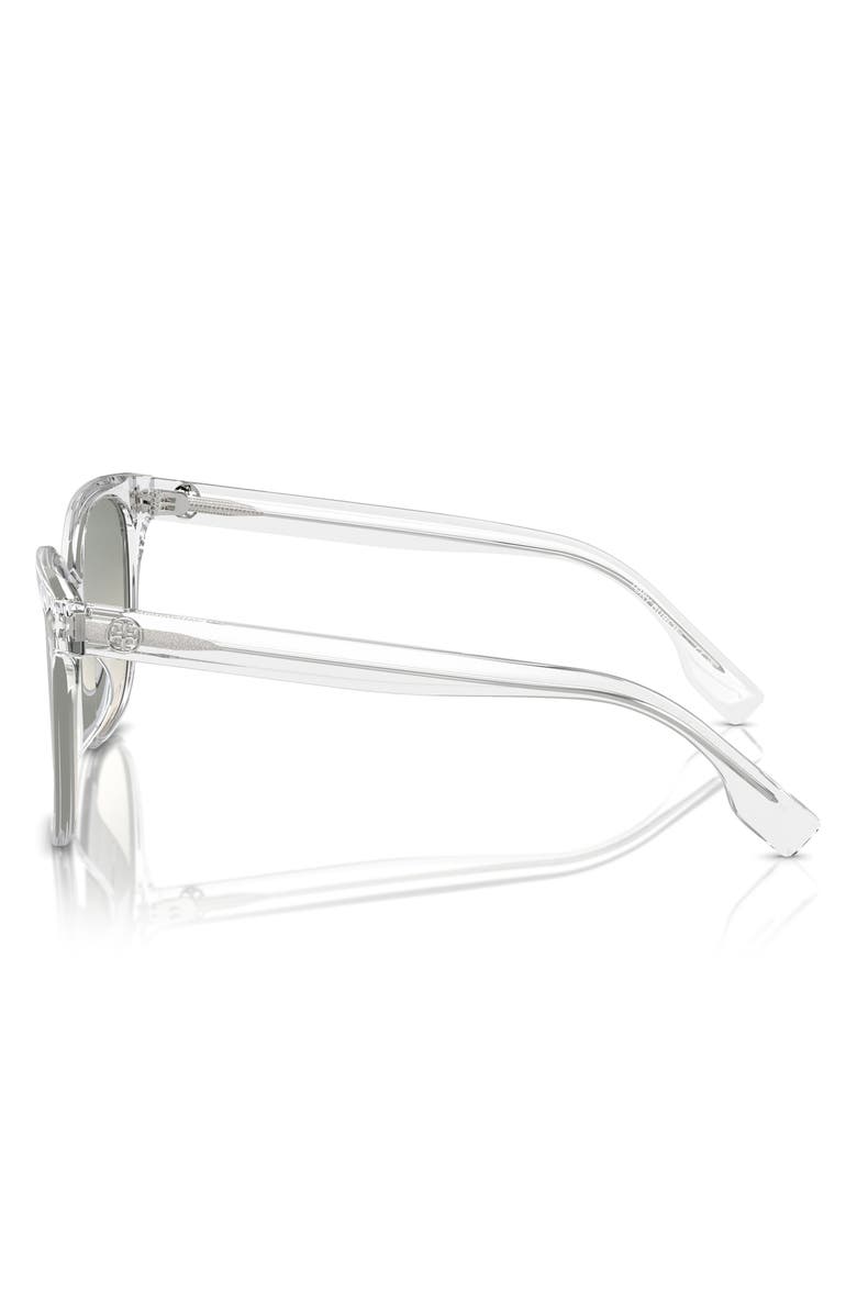 Tory Burch 53mm Gradient Square Sunglasses, Alternate, color,