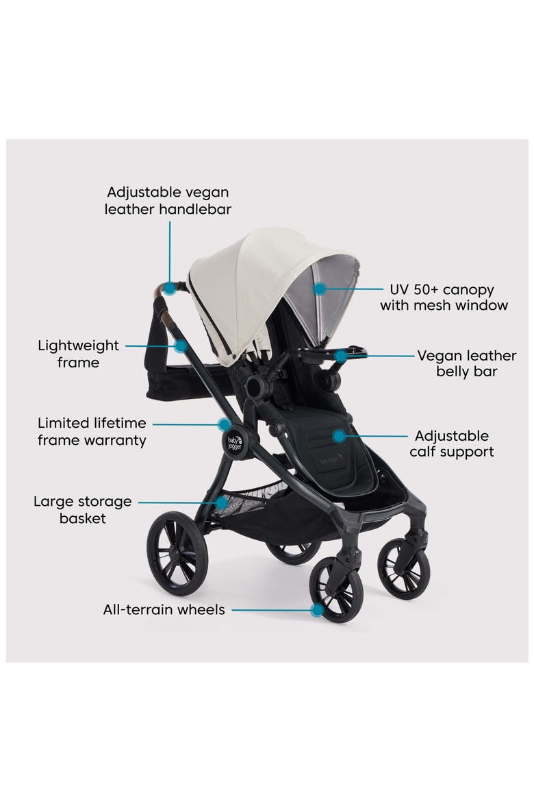City Sights® Collection Stroller Bundle, Alternate, color, FROSTED IVORY