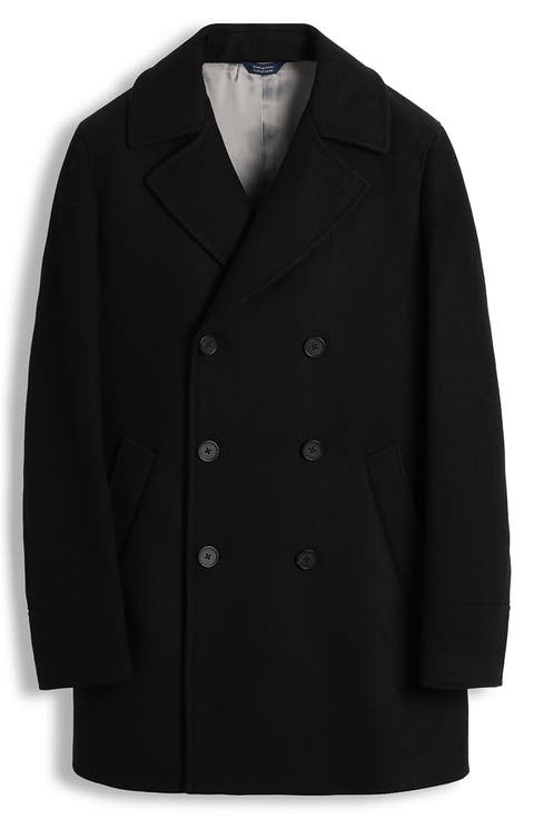 Wool Blend Peacoat