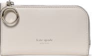 Kate Spade New York small halo fine grain leather zip wallet