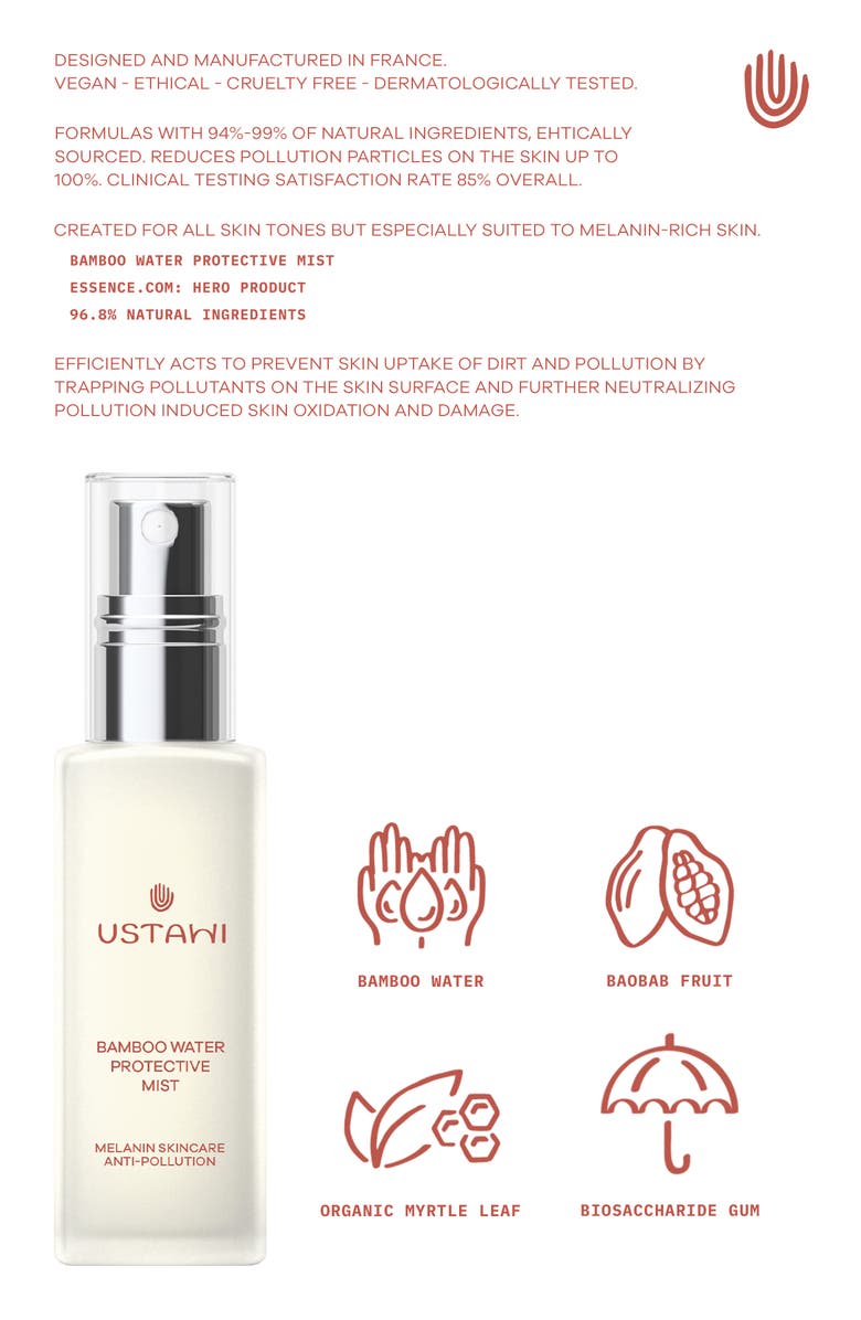 Ustawi Bamboo Water Protective Mist, Alternate, color,