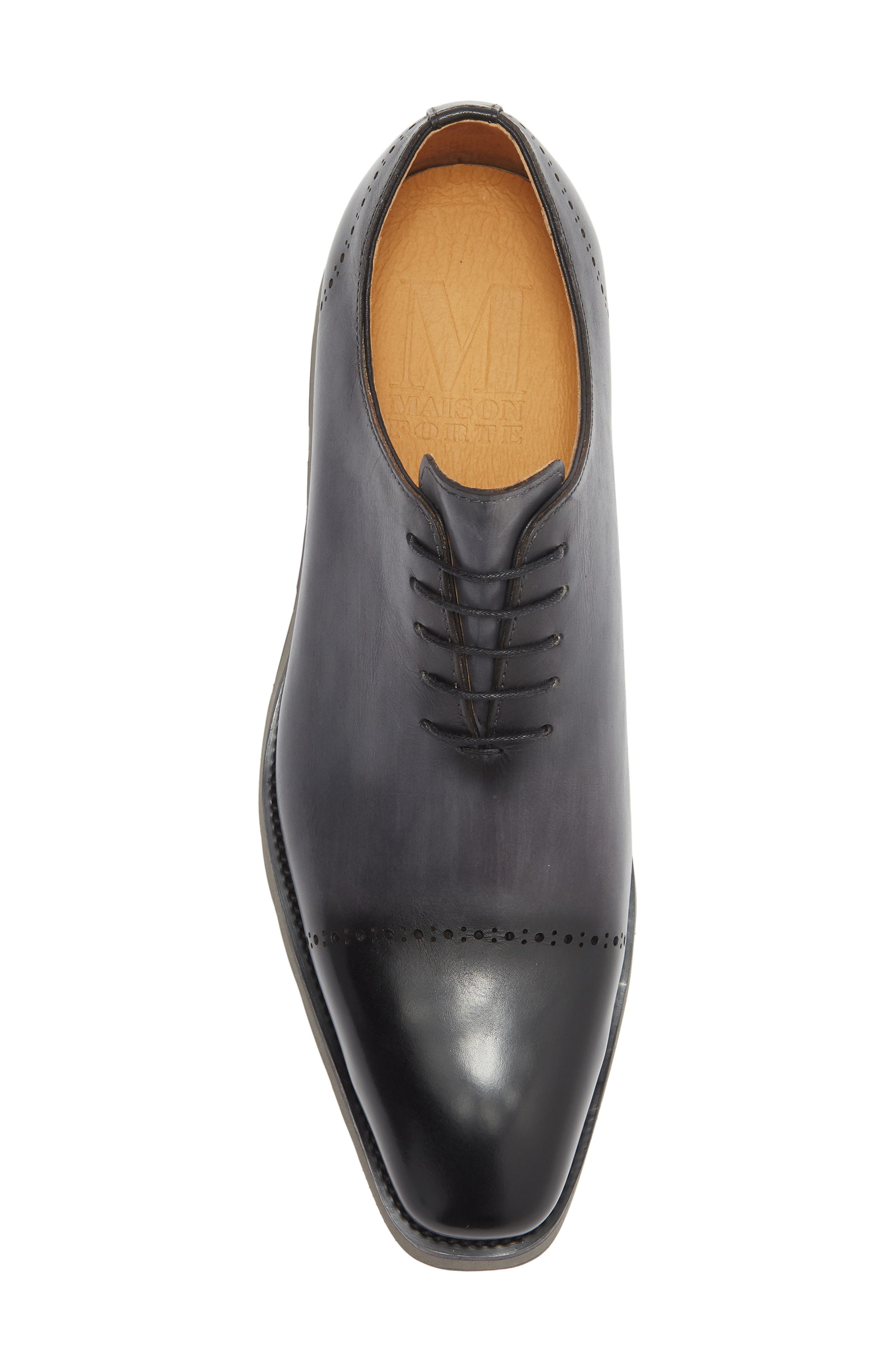 Maison Forte Diesel Wholecut Oxford, Alternate, color, Black/ Grey