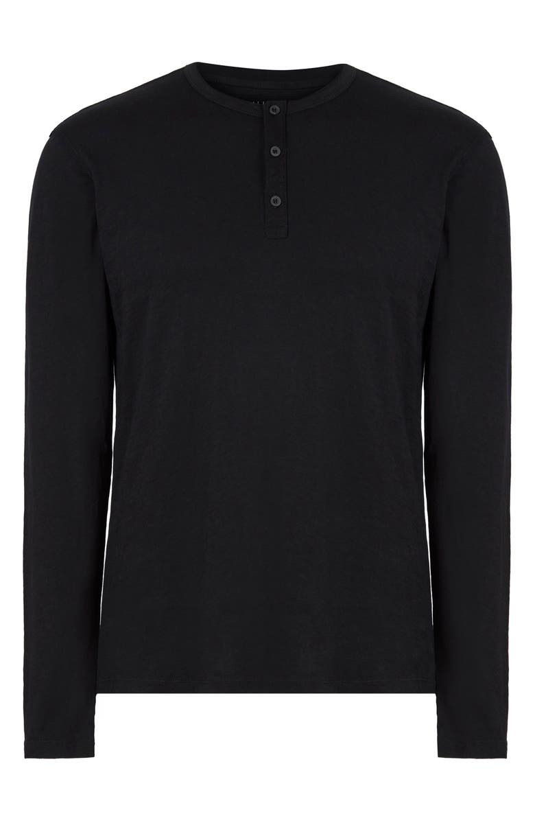 AllSaints Figure Long Sleeve Henley, Alternate, color,